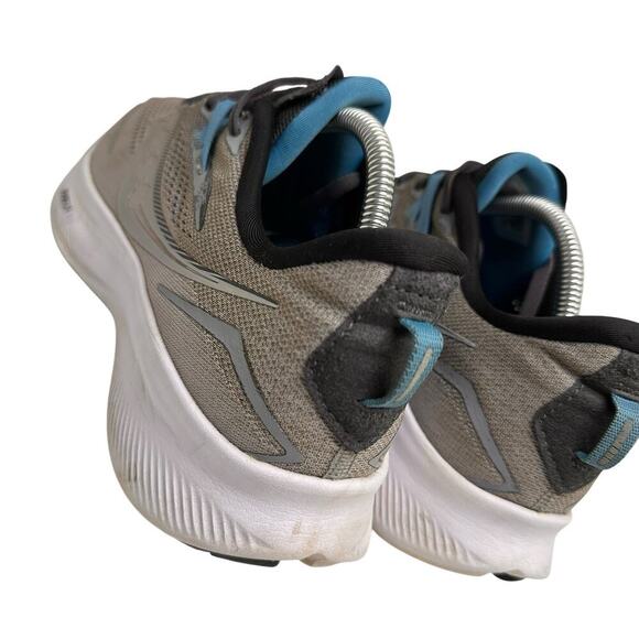 Saucony Ride 15 Mens Running Walking Shoes Gray Athletic Sneakers Sz 10 Comfort - Picture 15 of 16